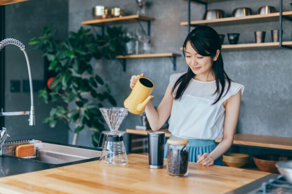 お茶やコーヒーをおいしく飲める